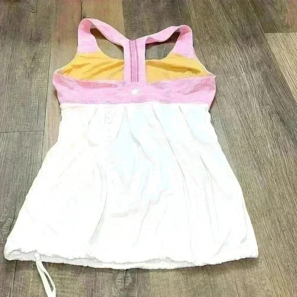 Lululemon Power Dance Tank size 6 
White / Wee Are From Space White April Multi - Picture 9 of 13